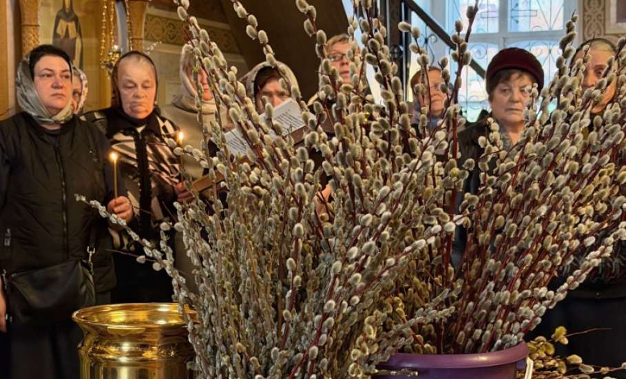 Вход Господень в Иерусалим (Вербное воскресенье, Неделя ваий) празднуется в этом году 5 апреля, за неделю до Пасхи