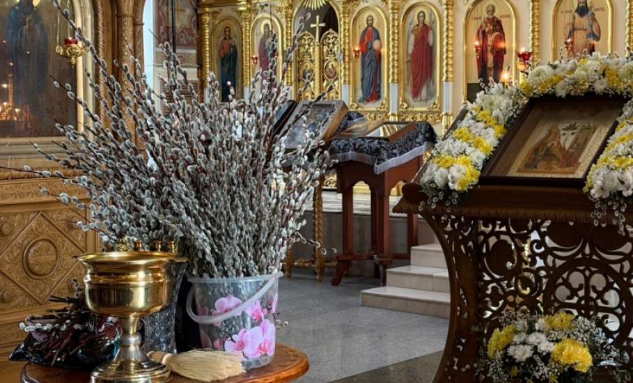 Вход Господень в Иерусалим (Вербное воскресенье, Неделя ваий) празднуется в этом году 5 апреля, за неделю до Пасхи