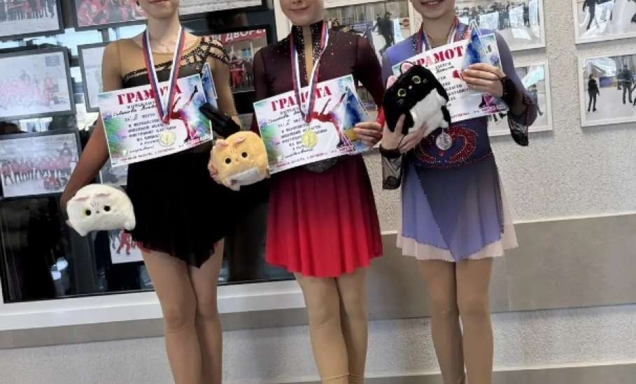 Елецкие фигуристы &mdash; одни из лучших в Липецкой области!