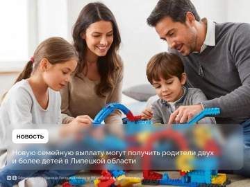 Семьи с детьми из Липецкой области могут получить новую выплату от Соцфонда.