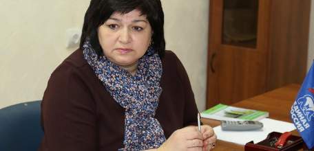Оксана Глотова провела прием граждан в Ельце