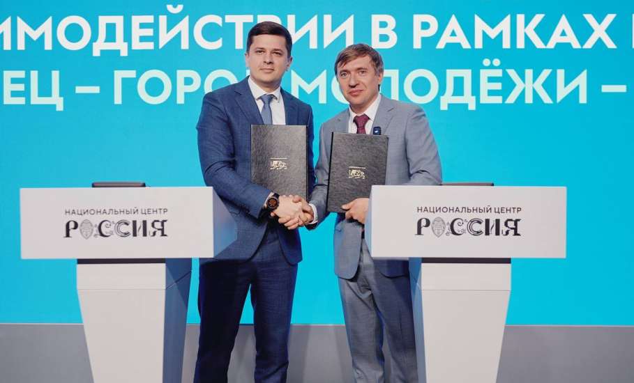 Сегодня вместе с Дарьей Болотиной, министром молодёжной политики Липецкой области, находимся в Москве