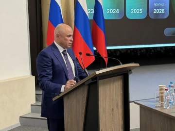 Губернатор Игорь Артамонов сегодня представляет отчёт о деятельности правительства Липецкой области за 2025 год