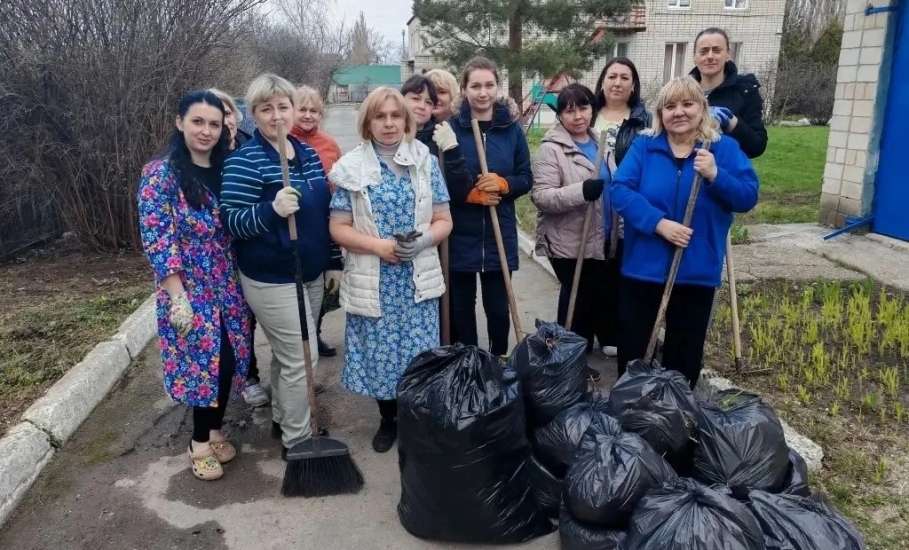 Погода налаживается &mdash; самое время привести в порядок наши территории!
