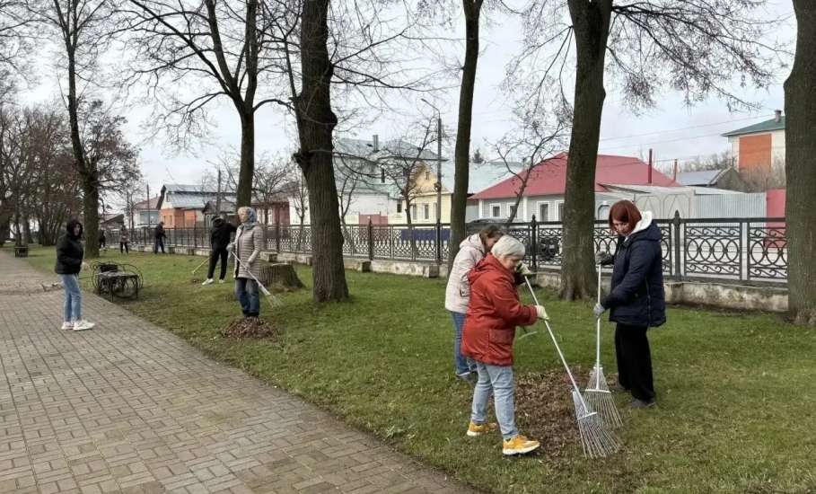 Погода налаживается &mdash; самое время привести в порядок наши территории!