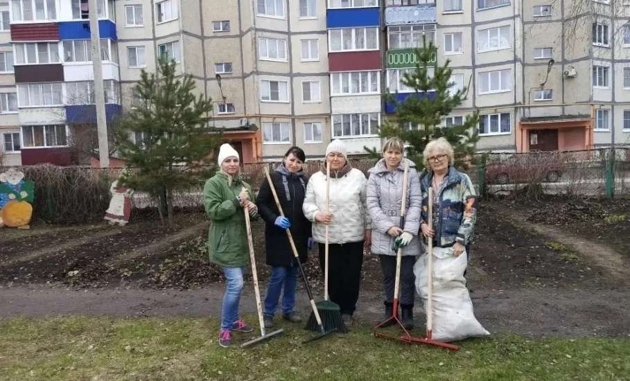 Погода налаживается &mdash; самое время привести в порядок наши территории!