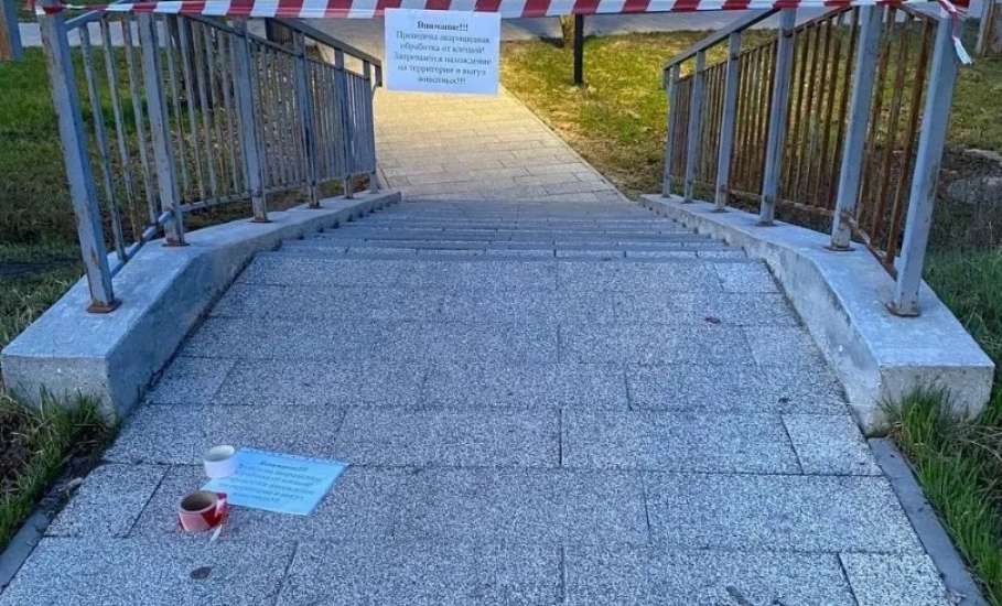 Внимание! В сквере Пушкина и парке ЖД проведена обработка от клещей!