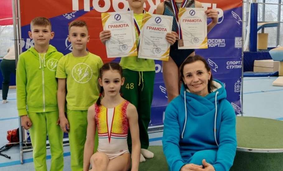 Соревнования по спортивной гимнастике в Московской области прошли успешно для елецких спортсменов