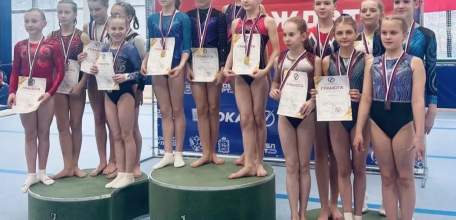 Соревнования по спортивной гимнастике в Московской области прошли успешно для елецких спортсменов