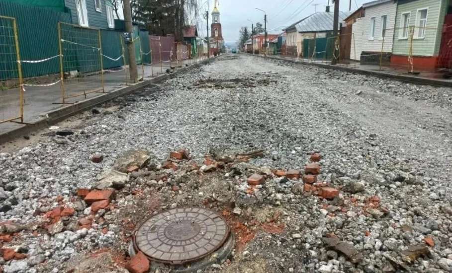 В центре Ельца продолжаются масштабные работы по модернизации сетей