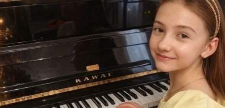 У юной пианистки из Ельца прошёл сольный концерт в Москве
