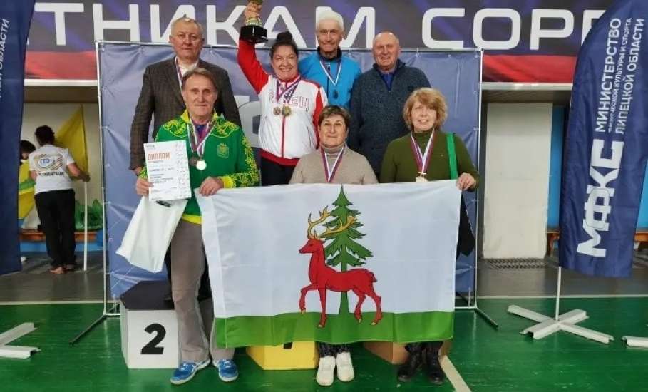 Команда из Ельца заняла призовое место на Спартакиаде пенсионеров Липецкой области!