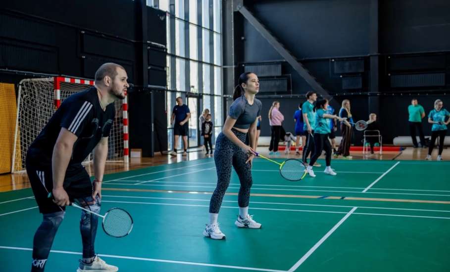 Сегодня дали старт Спартакиаде трудящихся в честь 880‑летия нашего любимого города!