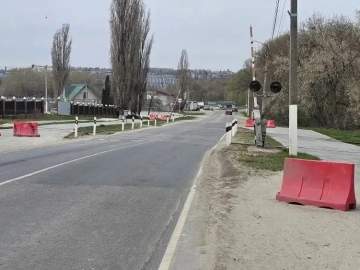 Схема организации дорожного движения при проведении ремонтных работ на ЖД переезде ООО &laquo;Елецизвесть&raquo; на улице Задонской г. Ельца