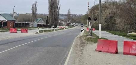 Схема организации дорожного движения при проведении ремонтных работ на ЖД переезде ООО &laquo;Елецизвесть&raquo; на улице Задонской г. Ельца