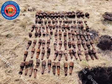 Вчера в Липецкой области уничтожили 113 гранат времён ВОВ!