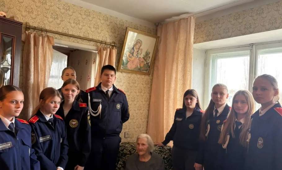 Школьники продолжают активное участие в региональном проекте &laquo;С заботой о наших ветеранах&raquo;