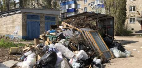 По улице Свердлова в Ельце наступила анархия