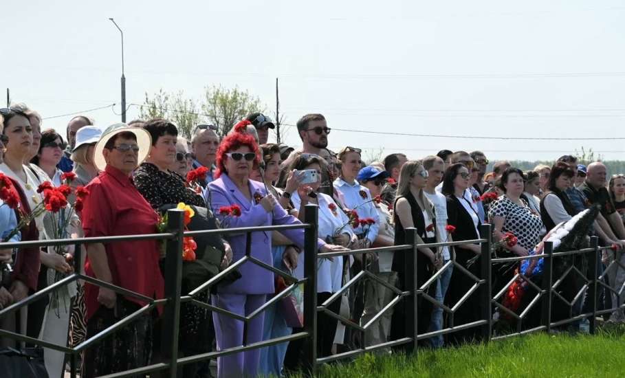 Вчера в Елецком районе состоялся торжественный митинг