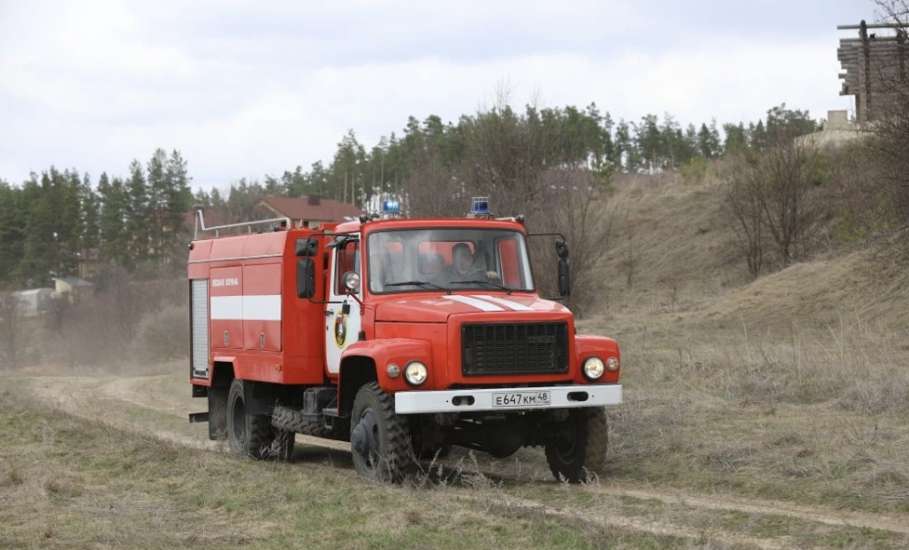 Из-за пожара в деревне Липецкой области погибли 70 коров и одна лошадь