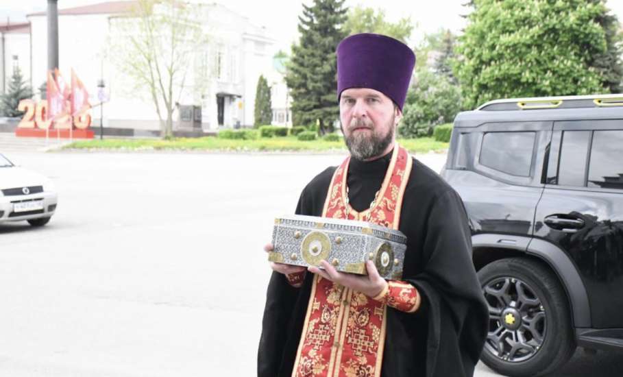 В Елец прибыли мощи блаженной Матроны Московской