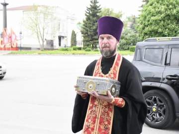 В Елец прибыли мощи блаженной Матроны Московской