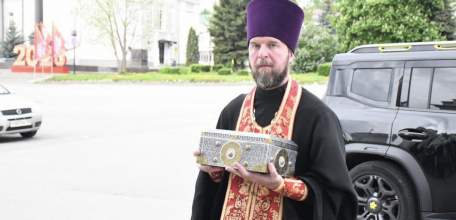В Елец прибыли мощи блаженной Матроны Московской