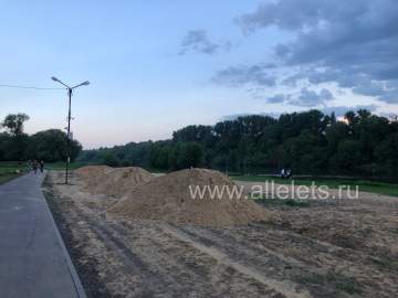 Состояние городского пляжа: его нет