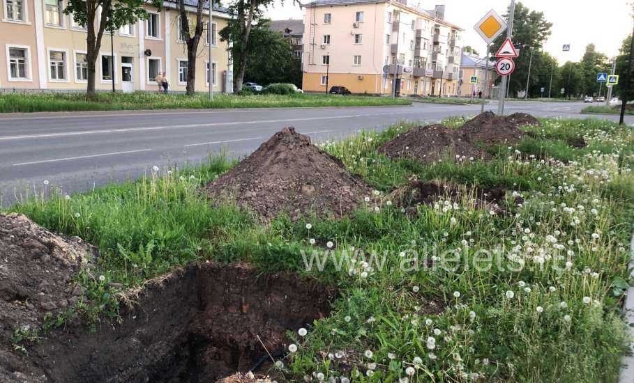 По улице Коммунаров начались раскопки!