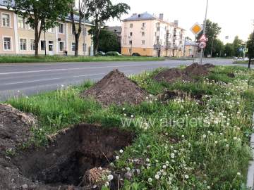 По улице Коммунаров начались раскопки!