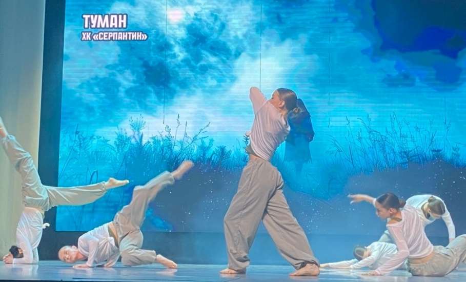 Хореографические постановки порадовали зрителей на отчётном концерте