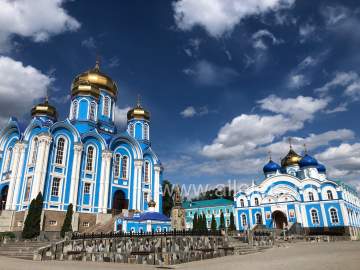Благодать в Задонском мужском монастыре