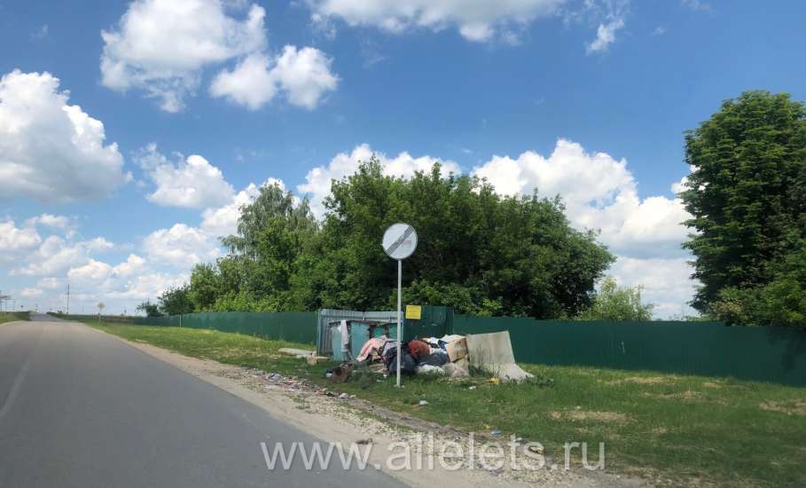 В Елецком районе есть свалки мусора, сообщают местные жители!