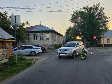 Несовершеннолетний мотоциклист пострадал в ДТП в Ельце!