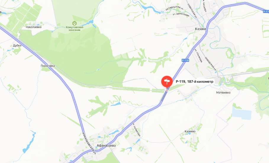 На автодороге Р-119 Орёл &ndash; Тамбов на ж/д переезде между сёлами Казаки и Афанасьево (187-й км) запланировано проведение работ по ремонту железнодорожного пути