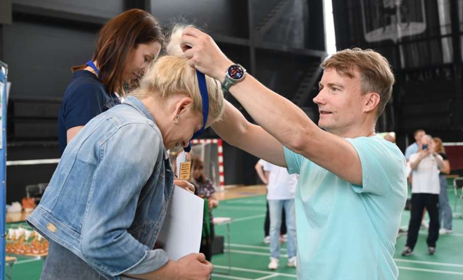 Чемпионат России по бадминтону среди ветеранов в Ельце завершился