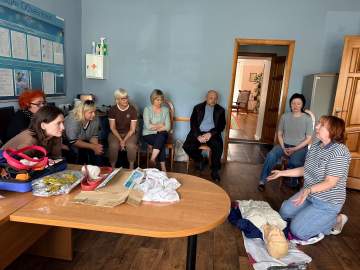В Детской школе искусств им. Л.С.Соколовой преподаватели прошли обучение по оказанию первой помощи