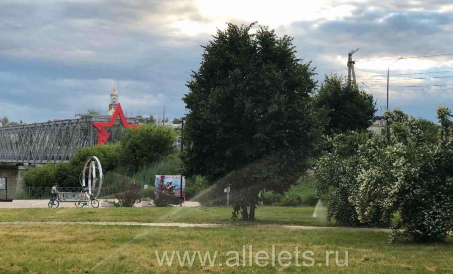 Родной вечерний Елец!