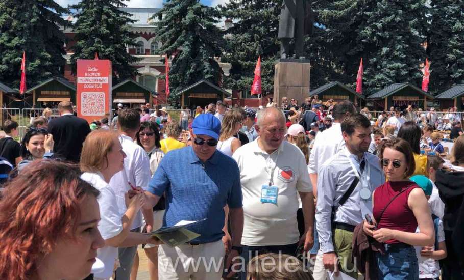 Рекорд России сегодня установлен в Ельце!