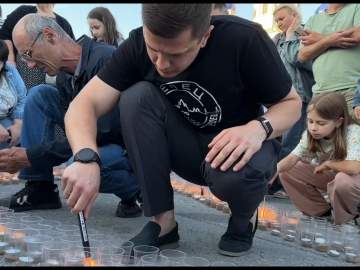 Вячеслав Жабин: &laquo;Сегодня присоединился к традиционной акции &laquo;Огненные картины войны&raquo;&raquo;
