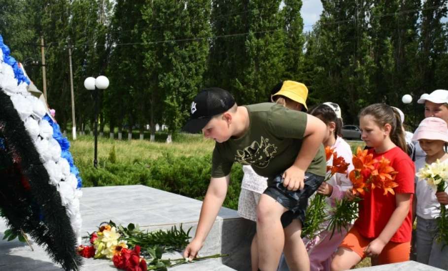 На территории Елецкого муниципального округа в с. М.Боевка после реконструкции открылась площадь у обелиска &laquo;Славы&raquo;
