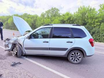 В Елецком округе в дорожной аварии пострадали водитель и ребенок-пассажир!