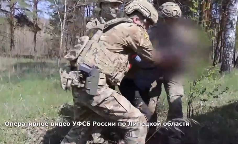 Агента украинских спецслужб задержали сотрудники УФСБ в Липецкой области