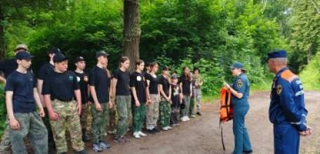 В детском лагере &laquo;Белая берёзка&raquo; в Елецком районе уделили внимание безопасности на воде