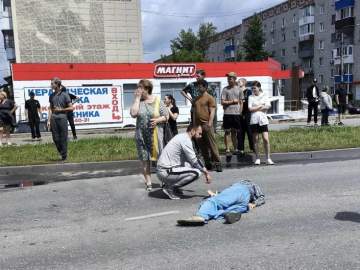 Сбитый автомобилем по улице Коммунаров ельчанин выжил!