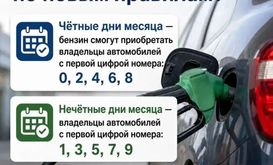 В Липецкой области до 1 августа вводится временный порядок отпуска бензина на АЗС