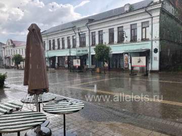 В Ельце сегодня и завтра ожидаются ливни, грозы, возможен местами град!