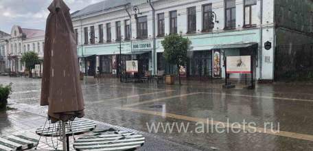 В Ельце сегодня и завтра ожидаются ливни, грозы, возможен местами град!