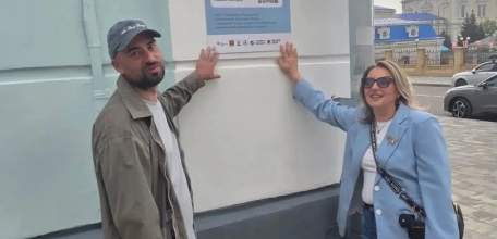 Ельцу подарили мурал, посвящённый знаменитому елецкому кружеву