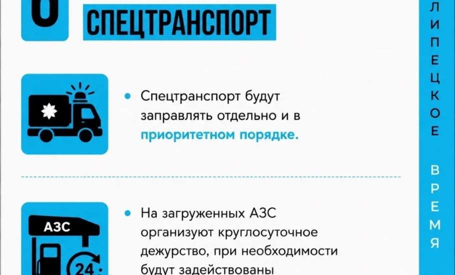 С сегодняшнего дня в Липецкой области стал действовать временный режим отпуска бензина!